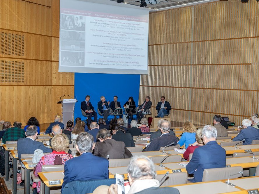 <strong>Vue de la salle de Conférence</strong> <small>© IPMF</small>