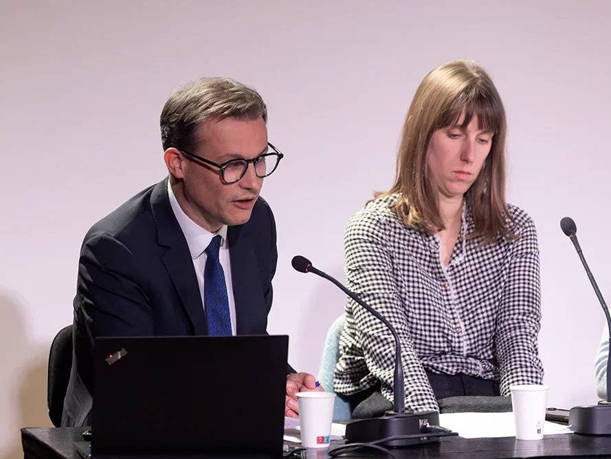 <strong>Combats de PMF : intervention de M. Frédéric Potier</strong> • photo : Rémy SALAÜN <small>© IPMF</small>