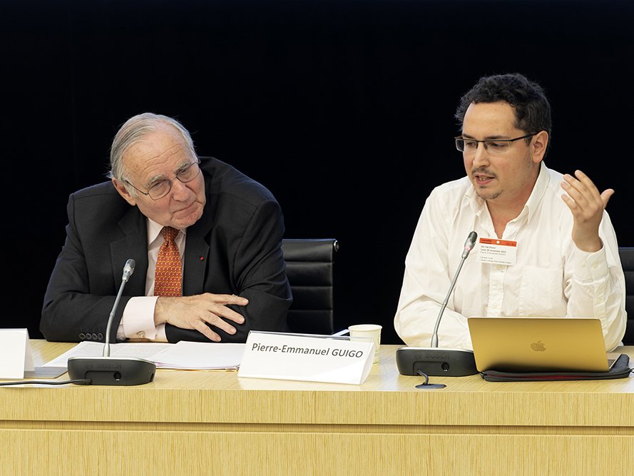 <strong>M. Didier MAUS et M. Pierre-Emmanuel GUIGO</strong> • photo : Rémy SALAÜN <small>© IPMF</small>