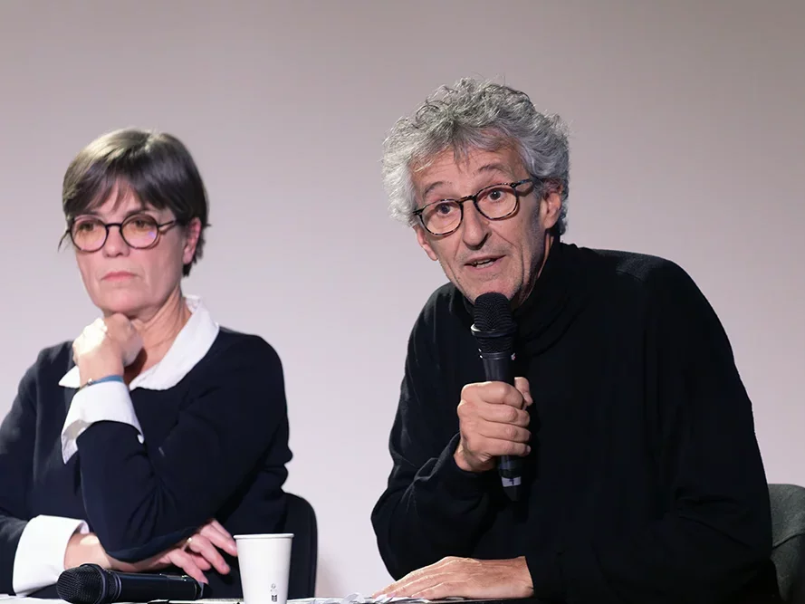 <strong>Les défis du temps présent : intervention de M. Benoit Falaize</strong> • photo : Rémy SALAÜN <small>© IPMF</small>