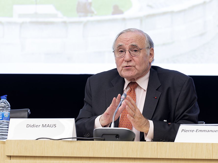 <strong>Intervention de M. Didier MAUS</strong> • photo : Rémy SALAÜN <small>© IPMF</small>