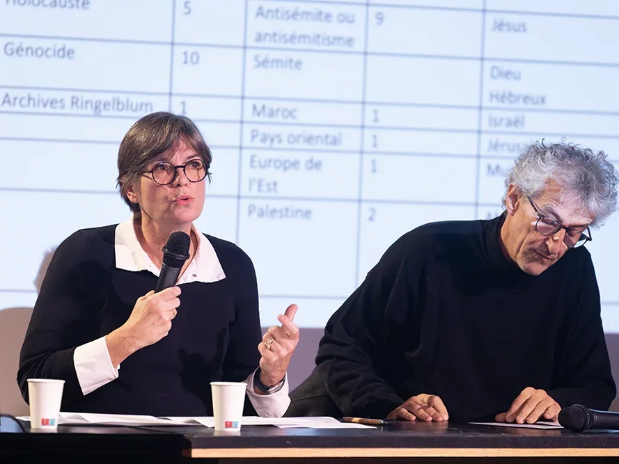 <strong>Les défis du temps présent : intervention de M<sup class="typo_exposants">me</sup> Valentine Zuber</strong> • photo : Rémy SALAÜN <small>© IPMF</small>