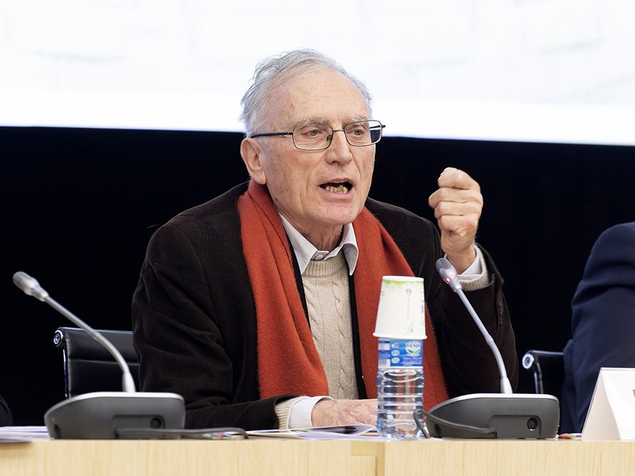 <strong>Intervention de M. Michel MARGAIRAZ</strong> • photo : Rémy SALAÜN <small>© IPMF</small>